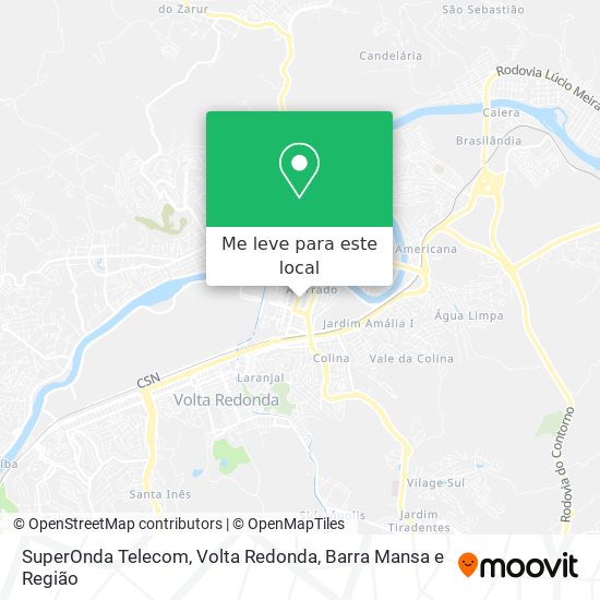 SuperOnda Telecom mapa
