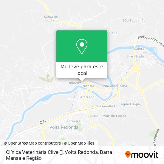 Clínica Veterinária Clive 🐶 mapa