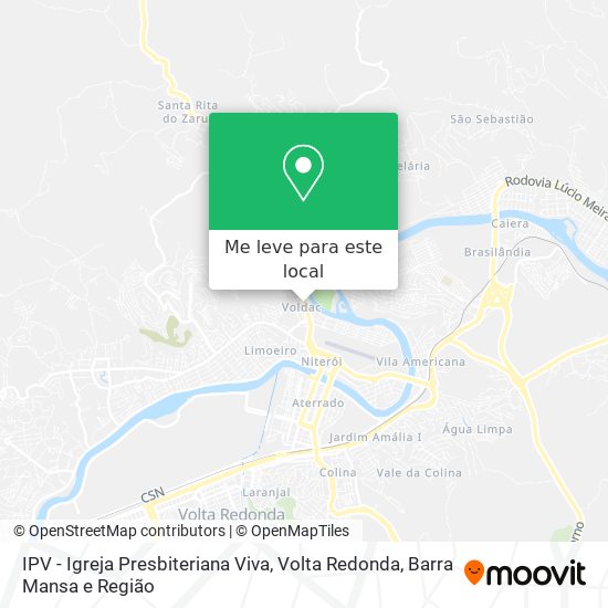 IPV - Igreja Presbiteriana Viva mapa