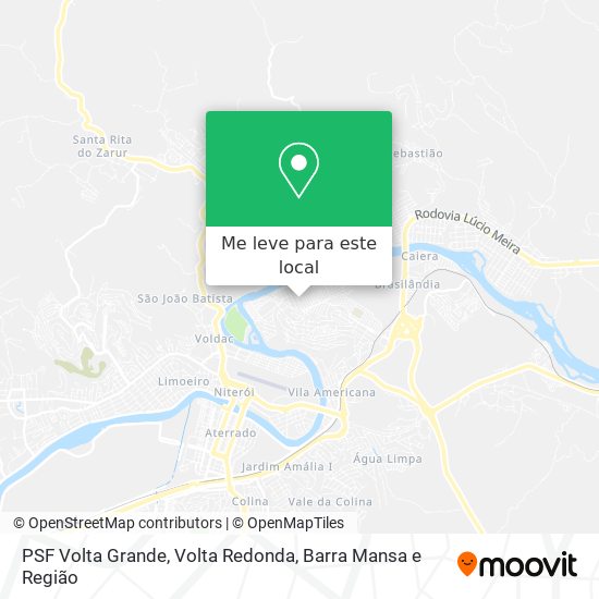 PSF Volta Grande mapa