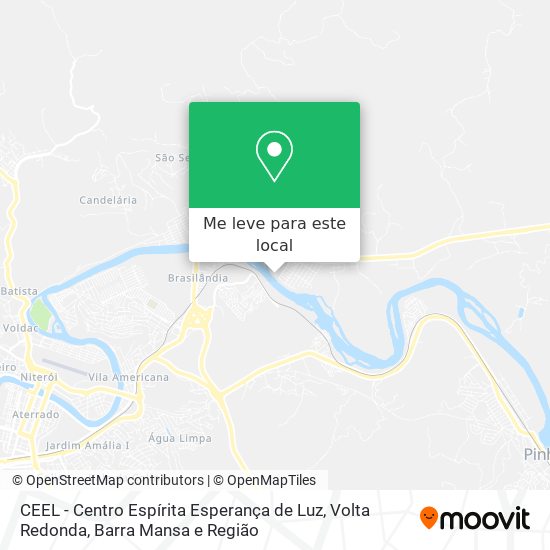 CEEL - Centro Espírita Esperança de Luz mapa