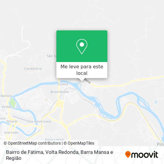 Bairro de Fátima mapa