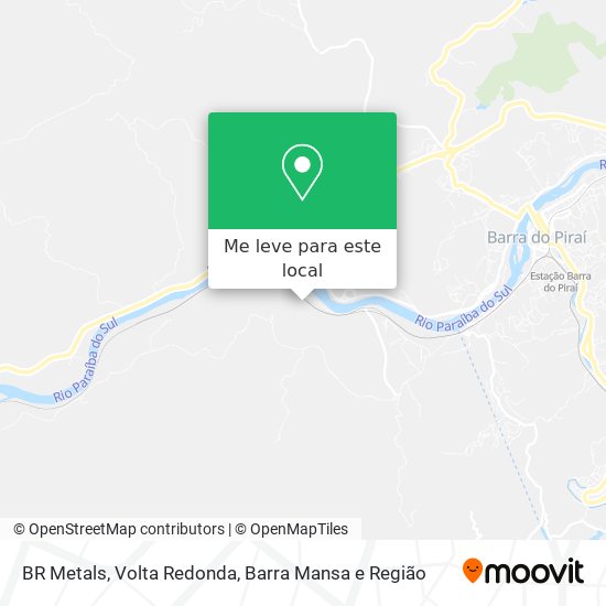 BR Metals mapa