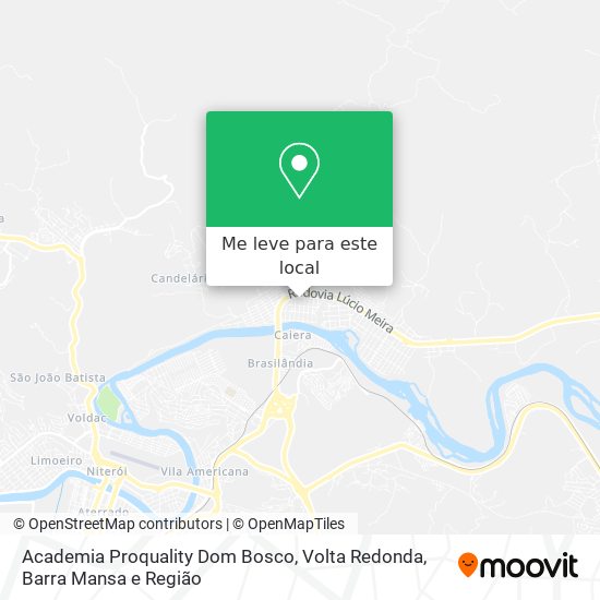 Academia Proquality Dom Bosco mapa