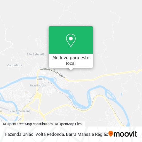 Fazenda União mapa