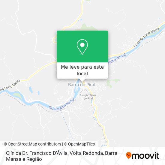 Clínica Dr. Francisco D'Ávila mapa