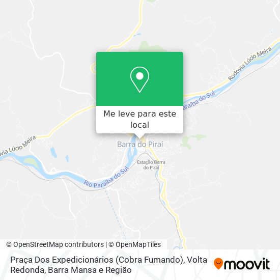 Praça Dos Expedicionários (Cobra Fumando) mapa