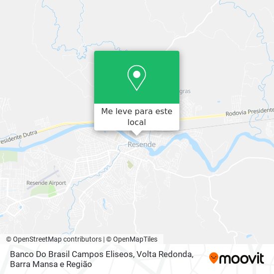 Banco Do Brasil Campos Eliseos mapa