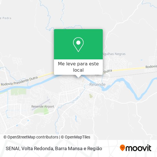 SENAI mapa