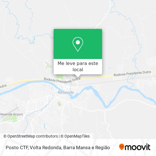 Posto CTF mapa
