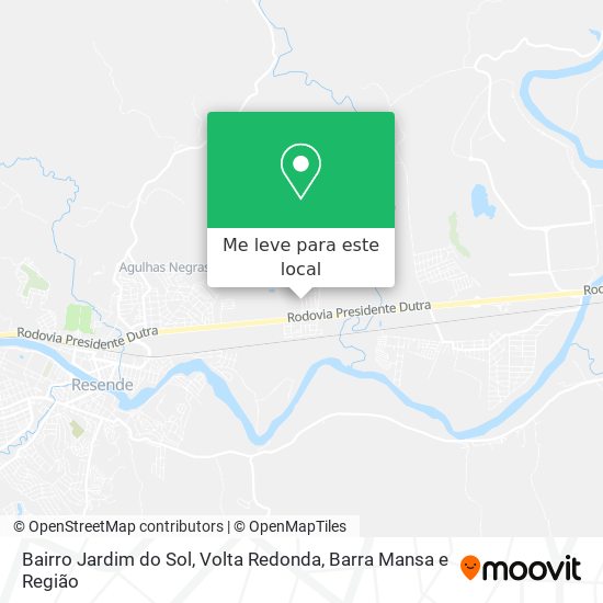Bairro Jardim do Sol mapa