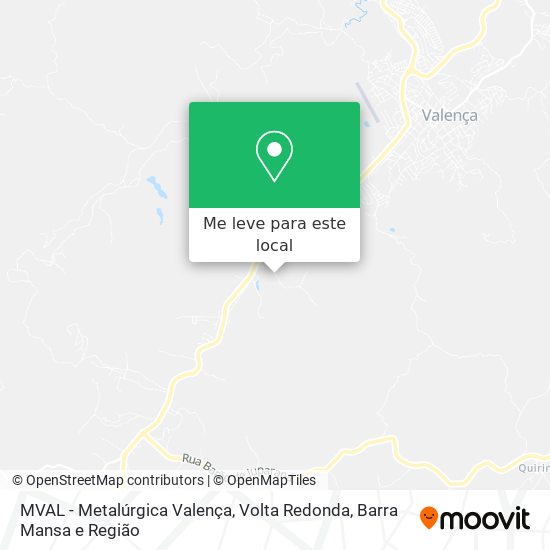 MVAL - Metalúrgica Valença mapa