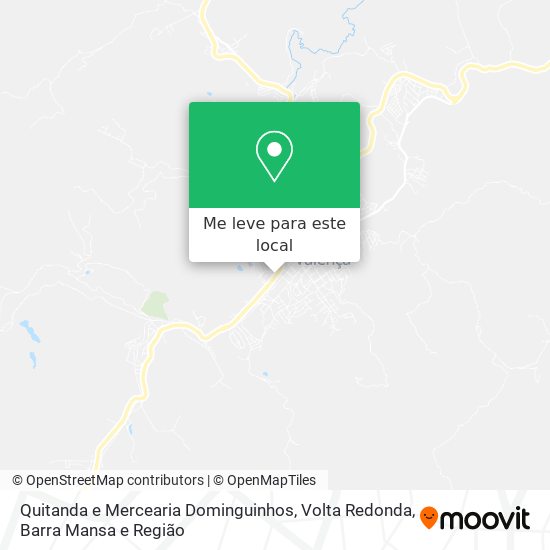 Quitanda e Mercearia Dominguinhos mapa