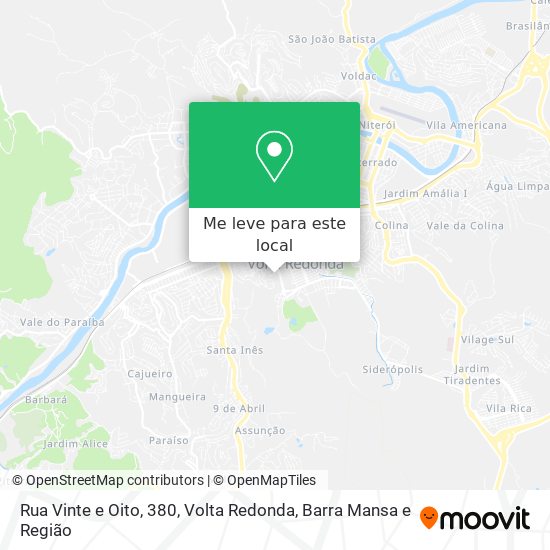 Rua Vinte e Oito, 380 mapa