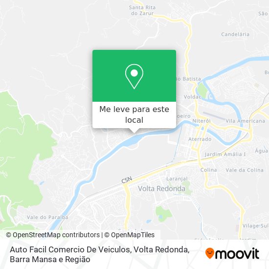 Auto Facil Comercio De Veiculos mapa
