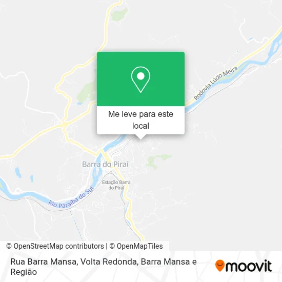 Rua Barra Mansa mapa