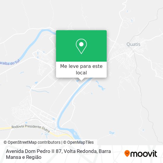 Avenida Dom Pedro II 87 mapa