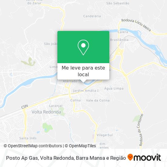 Posto Ap Gas mapa