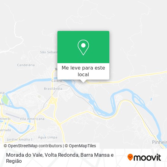 Morada do Vale mapa