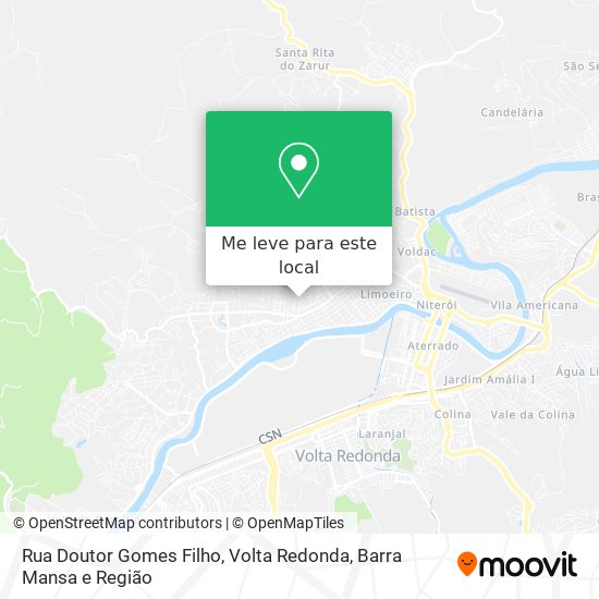 Rua Doutor Gomes Filho mapa