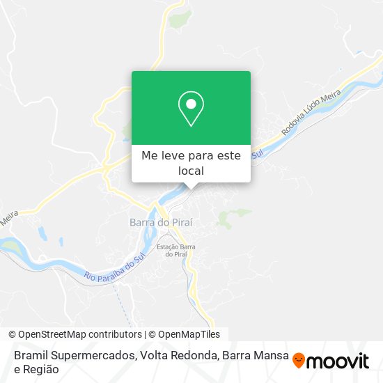 Bramil Supermercados mapa