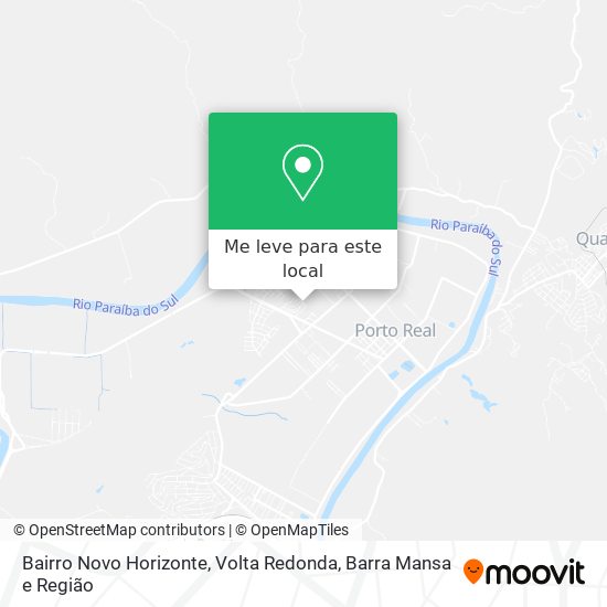 Bairro Novo Horizonte mapa