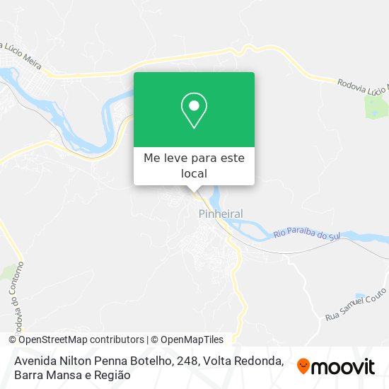 Avenida Nilton Penna Botelho, 248 mapa