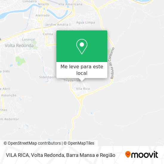 VILA RICA mapa