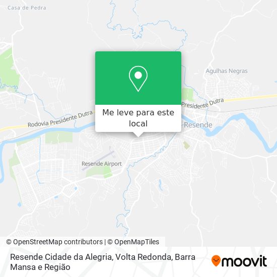 Resende Cidade da Alegria mapa