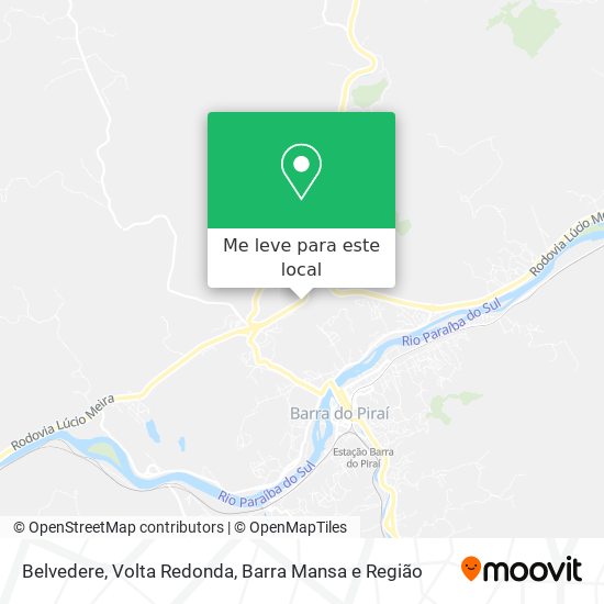 Belvedere mapa