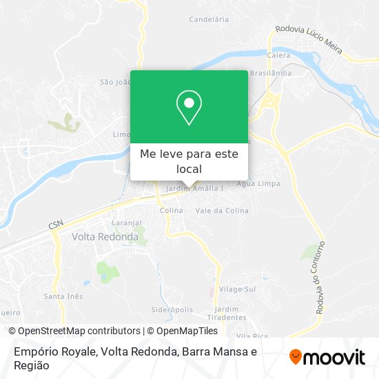 Empório Royale mapa