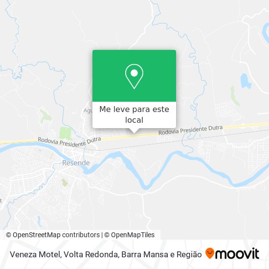 Veneza Motel mapa