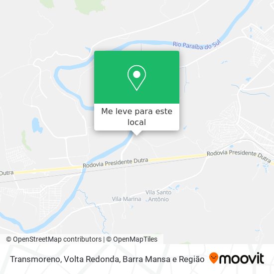Transmoreno mapa