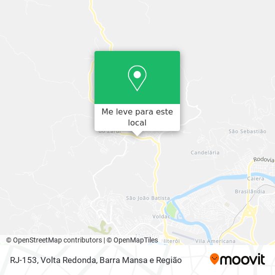 RJ-153 mapa