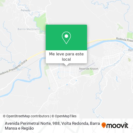 Avenida Perimetral Norte, 988 mapa