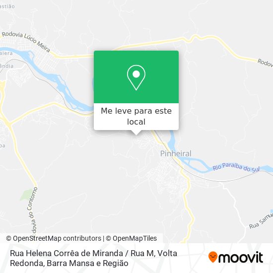 Rua Helena Corrêa de Miranda / Rua M mapa