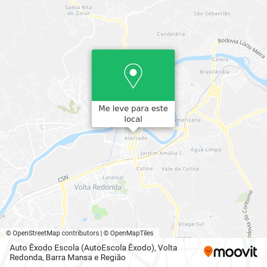 Auto Êxodo Escola (AutoEscola Êxodo) mapa
