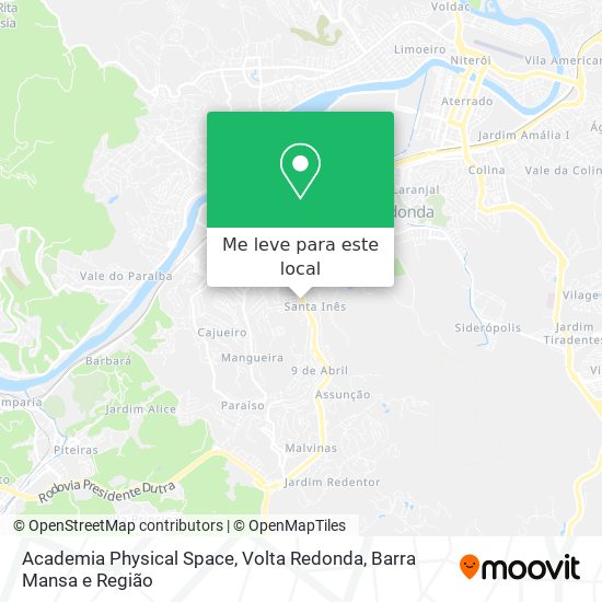 Academia Physical Space mapa