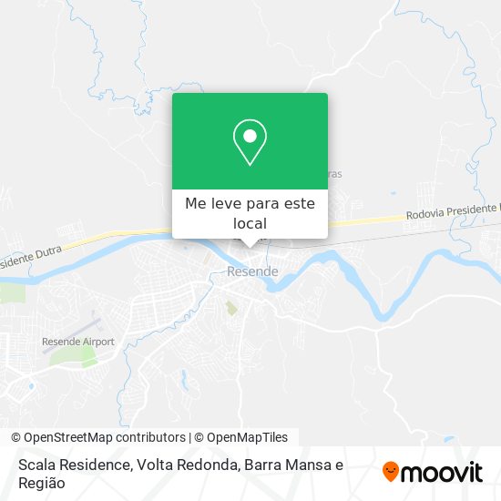 Scala Residence mapa