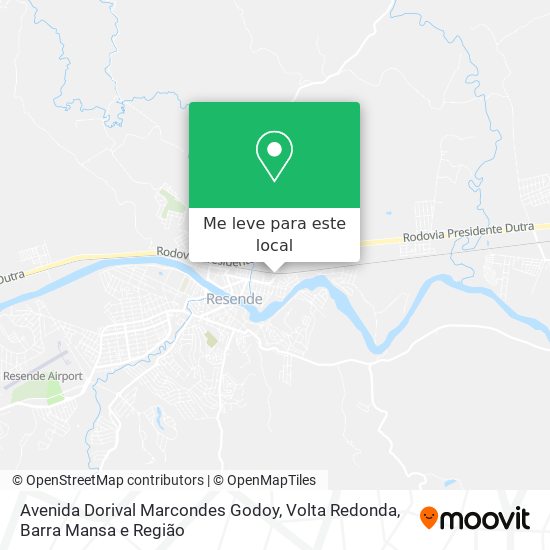 Avenida Dorival Marcondes Godoy mapa