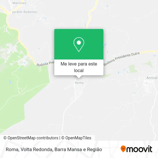 Roma mapa
