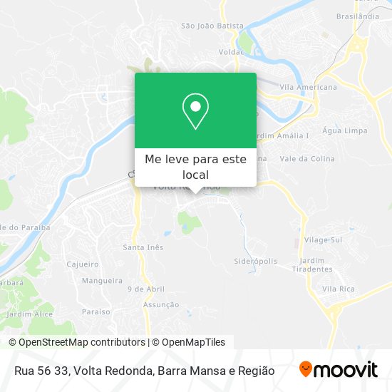 Rua 56 33 mapa