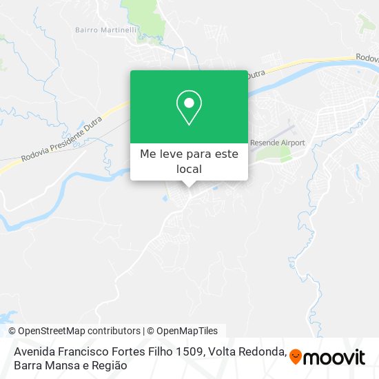 Avenida Francisco Fortes Filho 1509 mapa