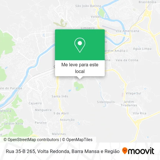 Rua 35-B 265 mapa