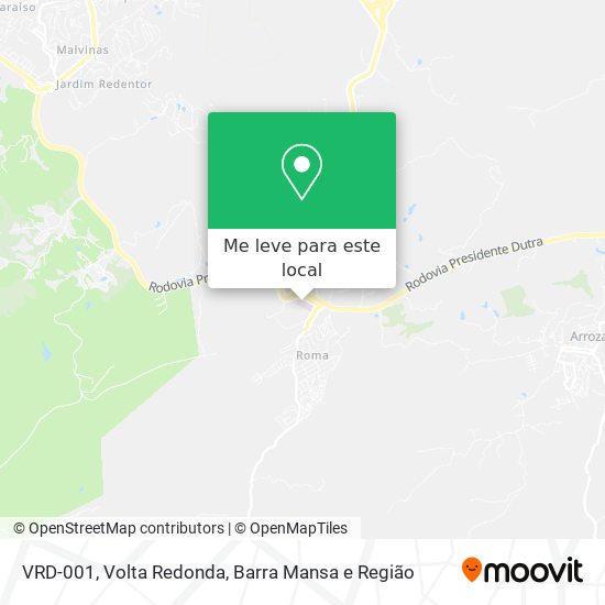 VRD-001 mapa