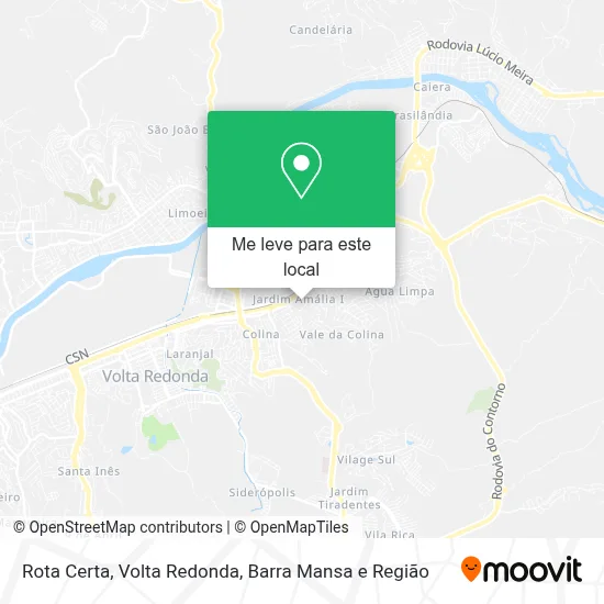 Rota Certa mapa