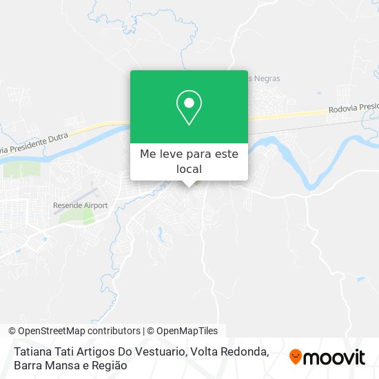 Tatiana Tati Artigos Do Vestuario mapa