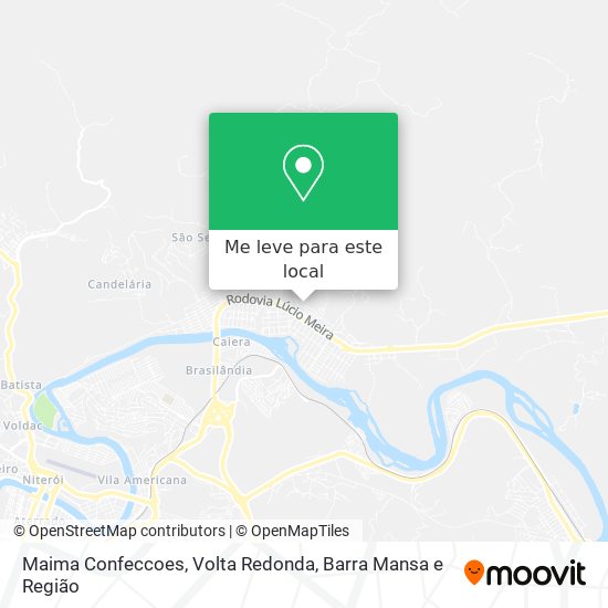 Maima Confeccoes mapa