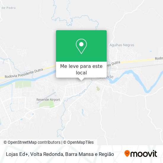 Lojas Ed+ mapa