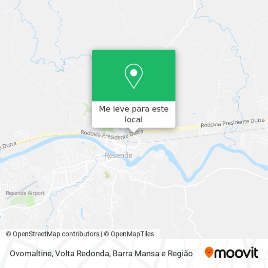Ovomaltine mapa